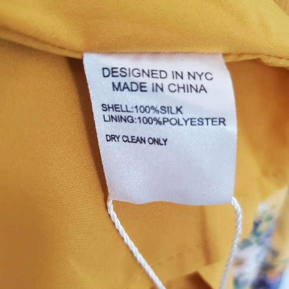 Yumi Kim Daisy Bouquet Marigold Midtown Dress - Picture 9 of 9